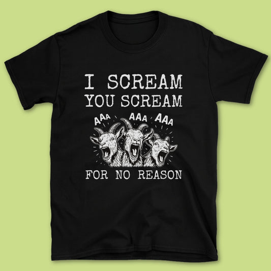 I Scream You Scream T-Shirt