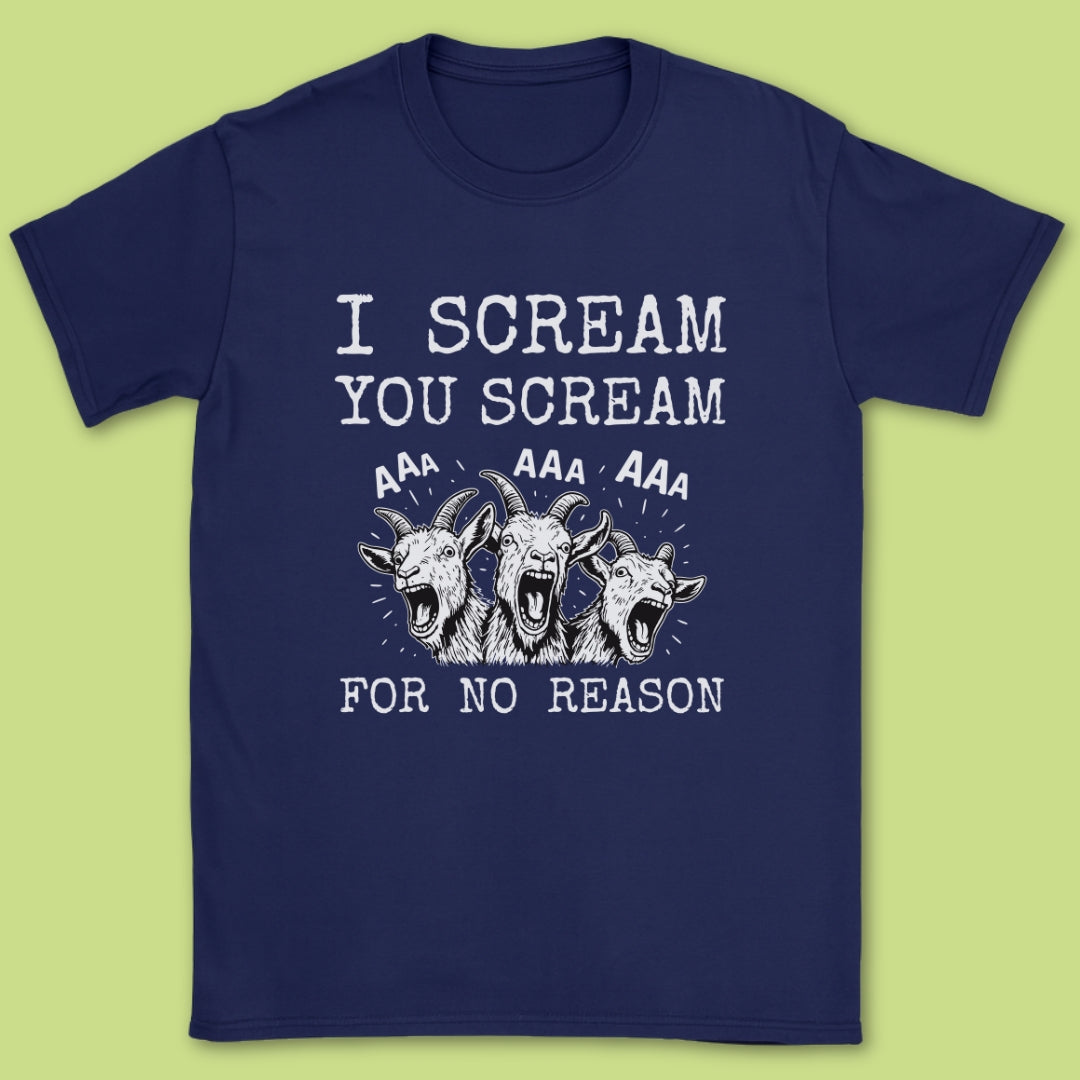 I Scream You Scream T-Shirt
