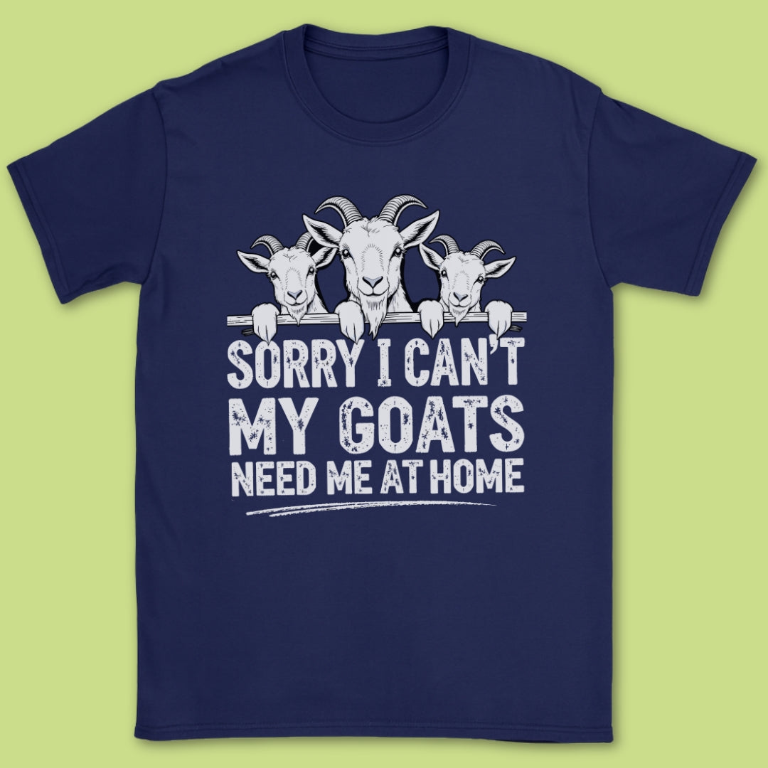 Sorry I Can't T-Shirt