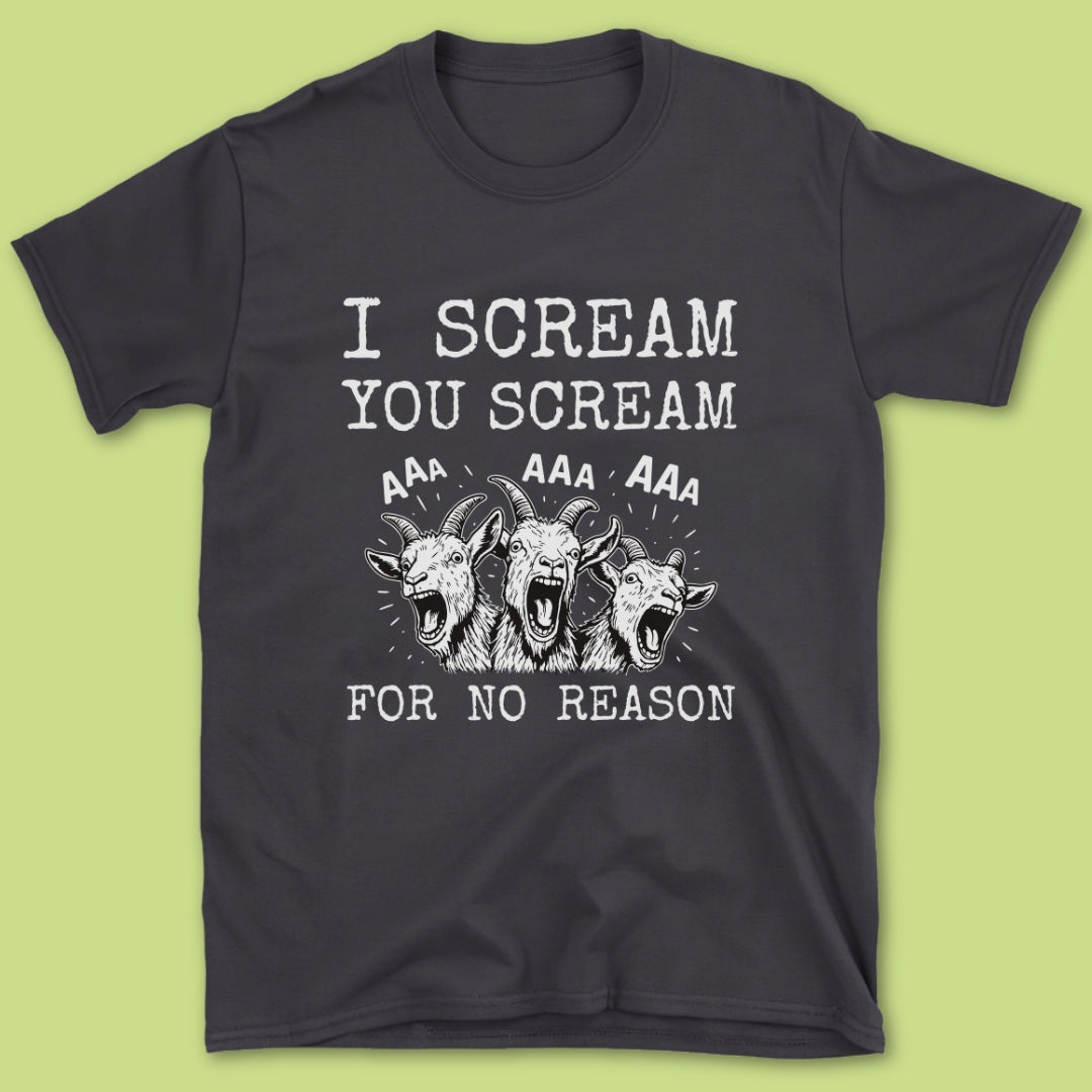 I Scream You Scream T-Shirt