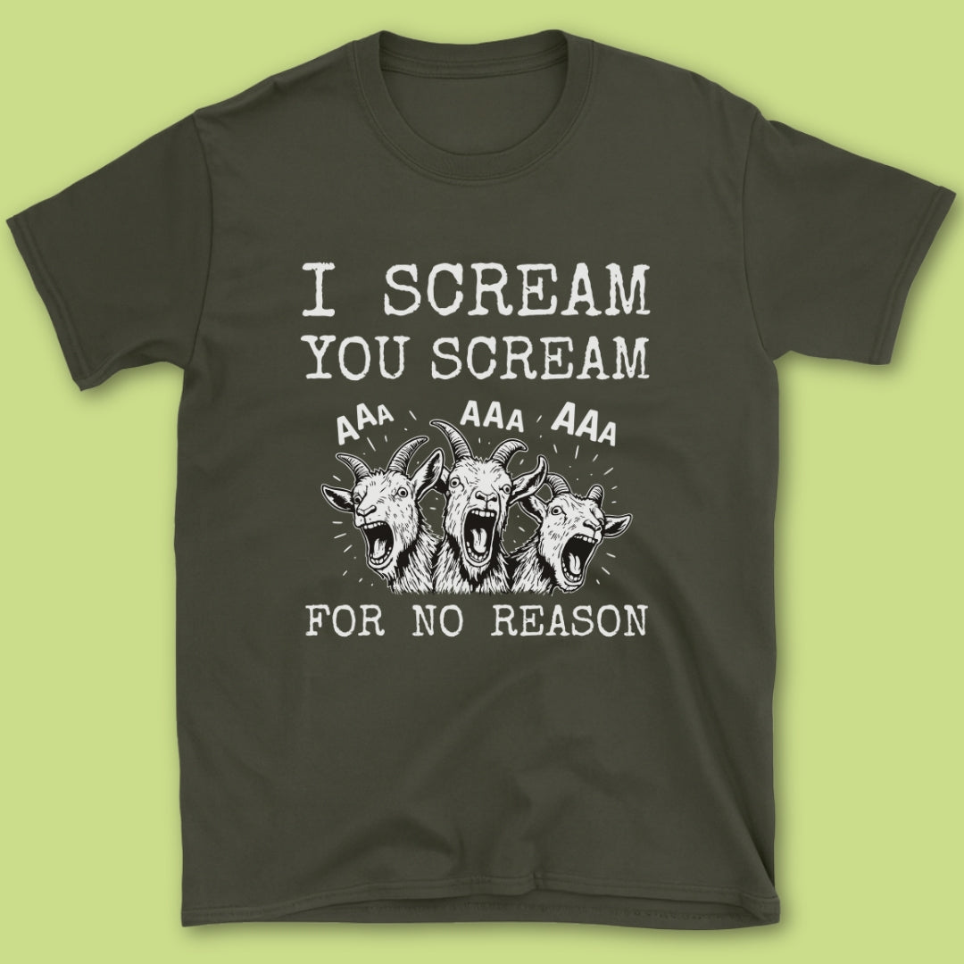 I Scream You Scream T-Shirt
