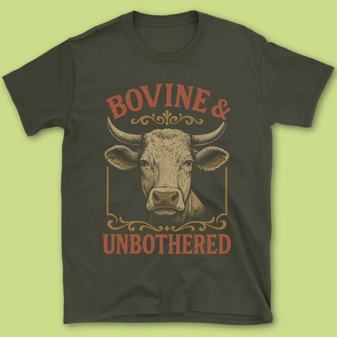 Bovine & Unbothered T-Shirt